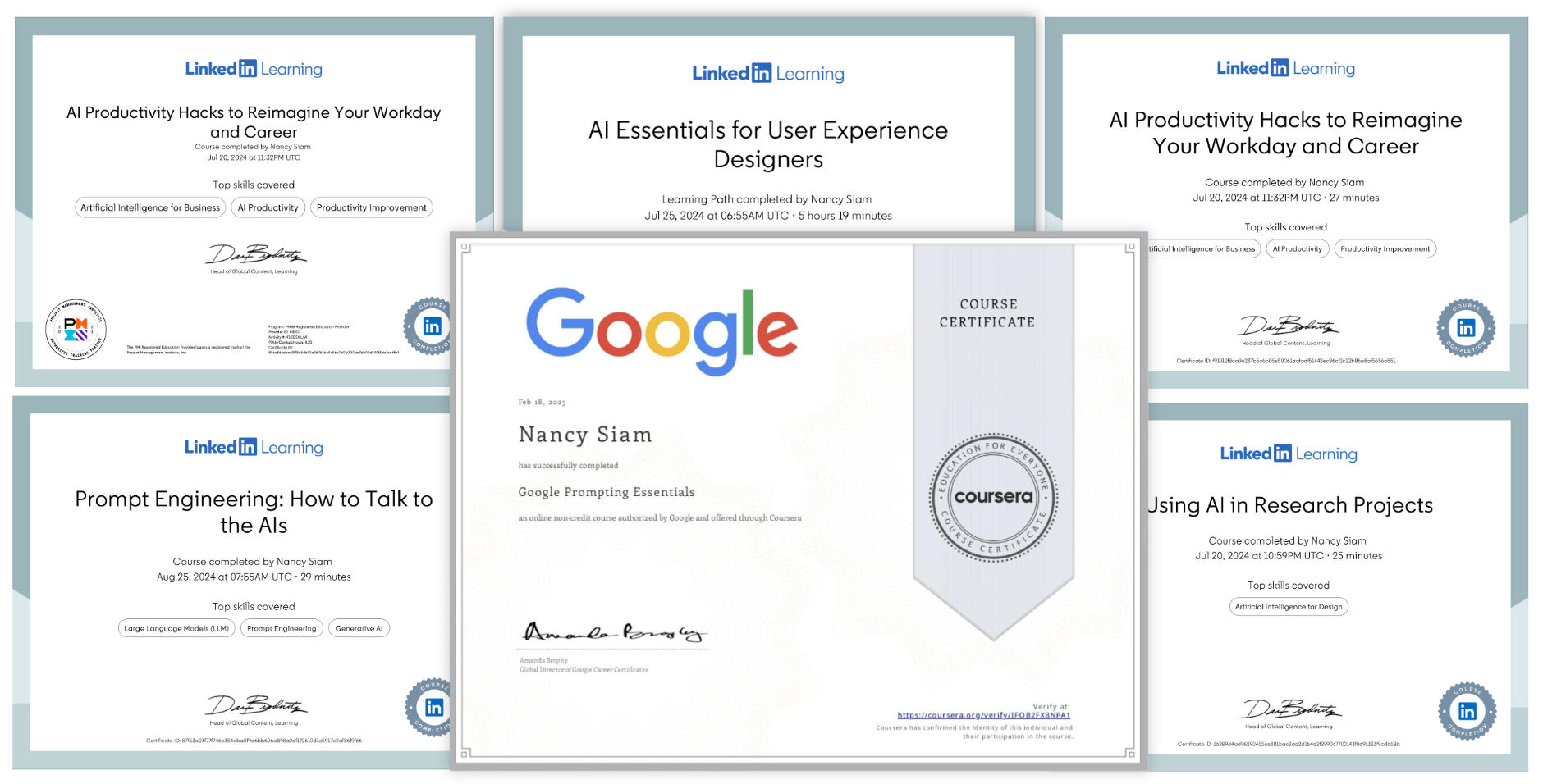 AI Certificates
